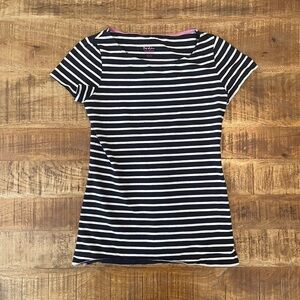 Boden Striped Short Sleeve Top